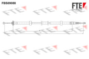 9250661 FTE żażné lanko parkovacej brzdy 9250661 FTE