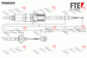 FKS02031 Tažné lanko, ovládání spojky FTE