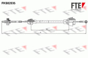 FKS02035 FTE lanko ovládania spojky FKS02035 FTE