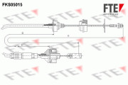 FKS05015 FTE lanko ovládania spojky FKS05015 FTE