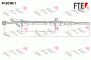 FKS09001 Tažné lanko, ovládání spojky FTE