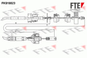 FKS18023 FTE lanko ovládania spojky FKS18023 FTE