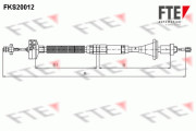 FKS20012 Tažné lanko, ovládání spojky FTE