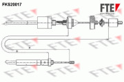 FKS20017 Tazne lanko, ovladani spojky FTE