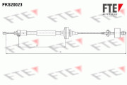 FKS20023 Tažné lanko, ovládání spojky FTE