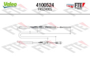 4100524 Tazne lanko, ovladani spojky FTE