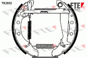 TK2032 Sada brzdových čelistí FTE