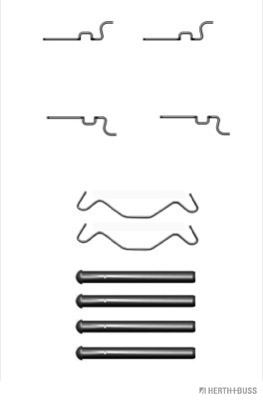 J3662033 Sada příslušenství, obložení kotoučové brzdy HERTH+BUSS JAKOPARTS