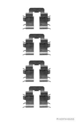 J3661018 HERTH+BUSS JAKOPARTS sada príslużenstva oblożenia kotúčovej brzdy J3661018 HERTH+BUSS JAKOPARTS