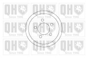 BDR310 Brzdový buben QUINTON HAZELL