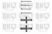 BFK808 Sada příslušenství, obložení kotoučové brzdy QUINTON HAZELL