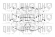 BP1035 Sada brzdových destiček, kotoučová brzda QUINTON HAZELL