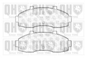 BP1079 Sada brzdových destiček, kotoučová brzda QUINTON HAZELL