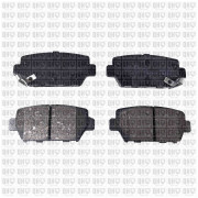 BP1958 Sada brzdových destiček, kotoučová brzda QUINTON HAZELL