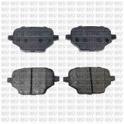 BP1959 Sada brzdových destiček, kotoučová brzda QUINTON HAZELL