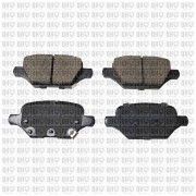 BP1975 Sada brzdových destiček, kotoučová brzda QUINTON HAZELL