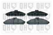 BP837 Sada brzdových destiček, kotoučová brzda QUINTON HAZELL
