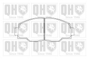BP855 Sada brzdových destiček, kotoučová brzda QUINTON HAZELL