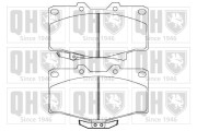 BP858 Sada brzdových destiček, kotoučová brzda QUINTON HAZELL