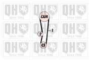 QBK536 Sada rozvodového řemene QUINTON HAZELL