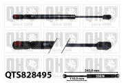 QTS828495 Pneumatická pružina, kapota motoru QUINTON HAZELL