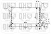 QER1032 QUINTON HAZELL chladič motora QER1032 QUINTON HAZELL