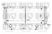 QER1281 QUINTON HAZELL chladič motora QER1281 QUINTON HAZELL