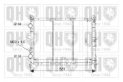 QER1559 QUINTON HAZELL chladič motora QER1559 QUINTON HAZELL