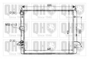 QER1635 QUINTON HAZELL chladič motora QER1635 QUINTON HAZELL
