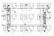 QER1674 QUINTON HAZELL chladič motora QER1674 QUINTON HAZELL