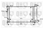 QER1801 QUINTON HAZELL chladič motora QER1801 QUINTON HAZELL