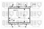QER2277 QUINTON HAZELL chladič motora QER2277 QUINTON HAZELL