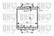 QER2283 QUINTON HAZELL chladič motora QER2283 QUINTON HAZELL