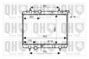 QER2285 QUINTON HAZELL chladič motora QER2285 QUINTON HAZELL