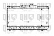 QER2329 QUINTON HAZELL chladič motora QER2329 QUINTON HAZELL