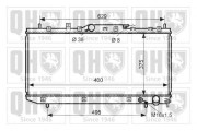 QER2519 Chladič, chlazení motoru QUINTON HAZELL