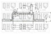 BDC3209 Brzdový kotouč QUINTON HAZELL