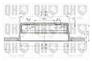 BDC3646 Brzdový kotouč QUINTON HAZELL