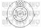 BDC5168 QUINTON HAZELL brzdový kotúč BDC5168 QUINTON HAZELL