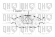 BP1002 QUINTON HAZELL sada brzdových platničiek kotúčovej brzdy BP1002 QUINTON HAZELL
