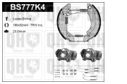 BS777K4 Sada brzdových čelistí QUINTON HAZELL