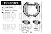 BS961K1 Sada brzdových čelistí QUINTON HAZELL