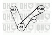 QDK21 QUINTON HAZELL ozubený klinový remeň - sada QDK21 QUINTON HAZELL