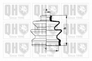 QJB115 Sada měchů, hnací hřídel QUINTON HAZELL