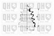QJB383 Sada měchů, hnací hřídel QUINTON HAZELL