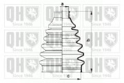 QJB801 Sada měchů, hnací hřídel QUINTON HAZELL