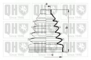 QJB807 Sada měchů, hnací hřídel QUINTON HAZELL