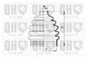 QJB872 Sada měchů, hnací hřídel QUINTON HAZELL