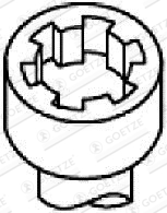 22-17014B GOETZE sada skrutiek hlavy valcov 22-17014B GOETZE