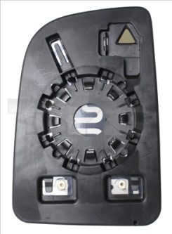 321-0166-1 Sklo do zrcátka, vnější zrcátko TYC